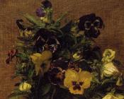 Pansies - 亨利·方丹·拉图尔